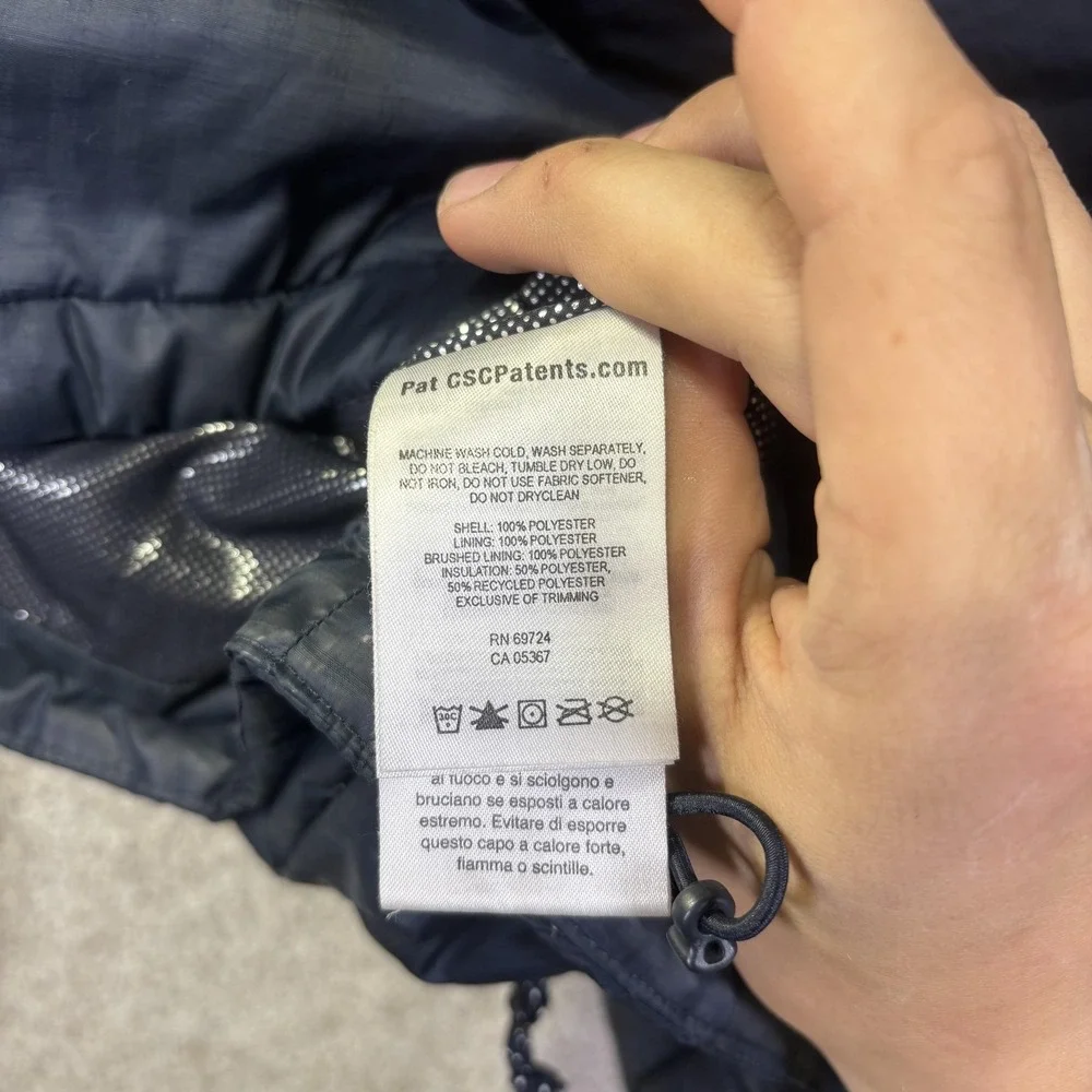 Columbia Omni-Heat‎ Interchange Jacket Mens Large Blue Insulated Full Zip Warm